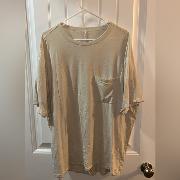 Lululemon The Fundamental Pocket T-Shirt Raw Linen XXL - Picture 6 of 7
